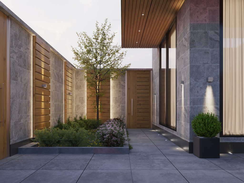 villa landscape design