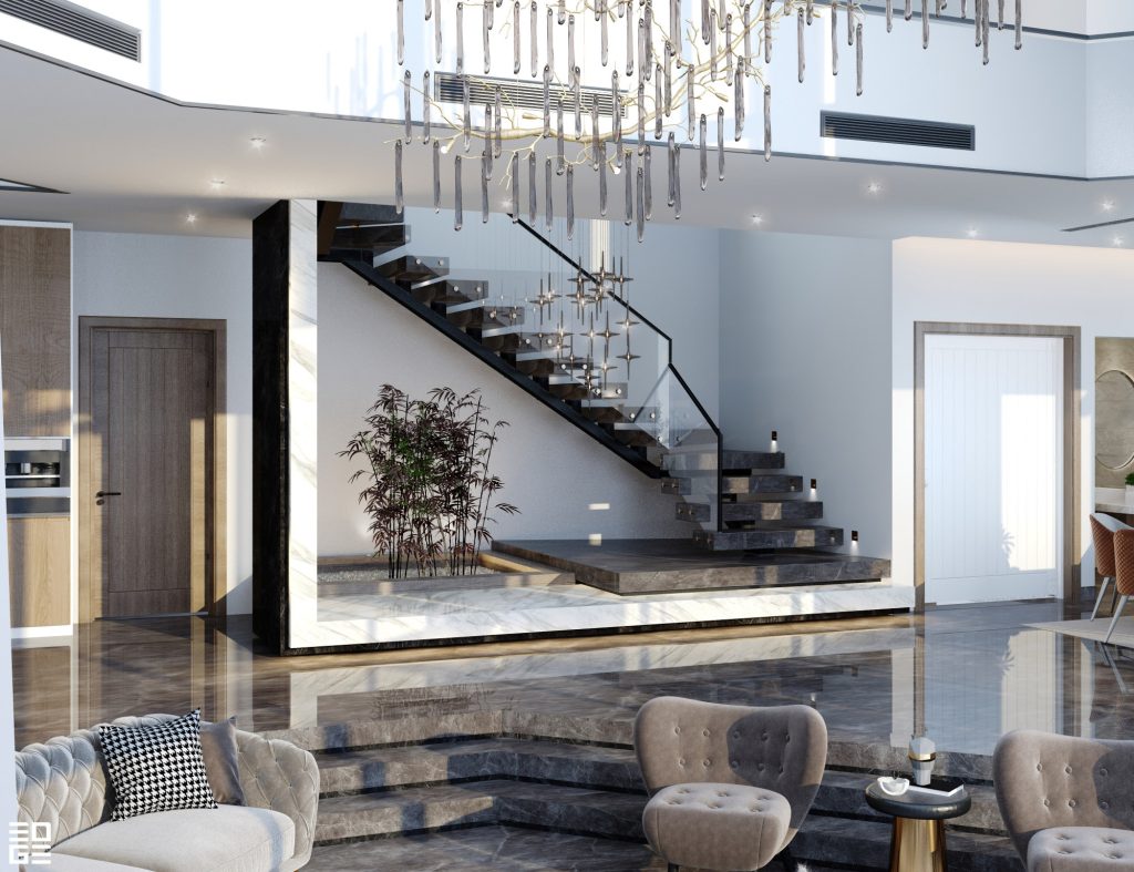 villa reception design
