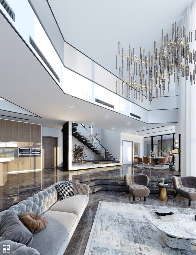 villa reception design