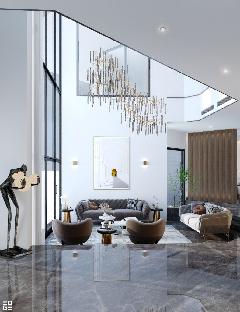 villa reception design