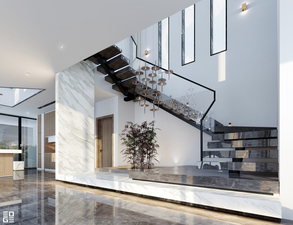 villa reception design